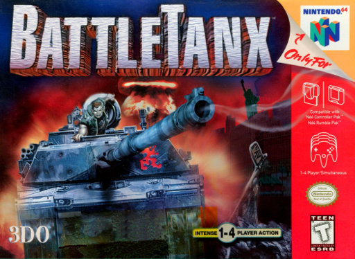 BattleTanx (N64) Box Art & Cover
