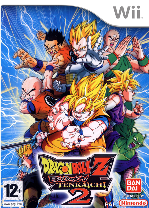 Dragon Ball Z: Budokai Tenkaichi 2 (WII) Box Art & Cover