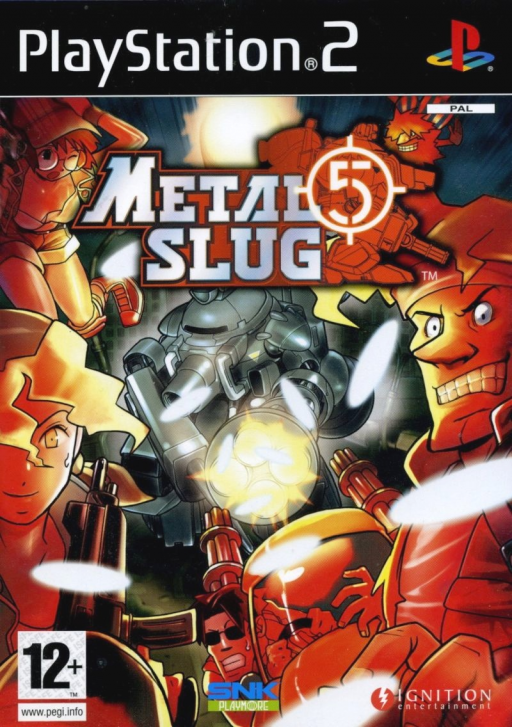 Metal Slug 5 (PS2) Box Art & Cover
