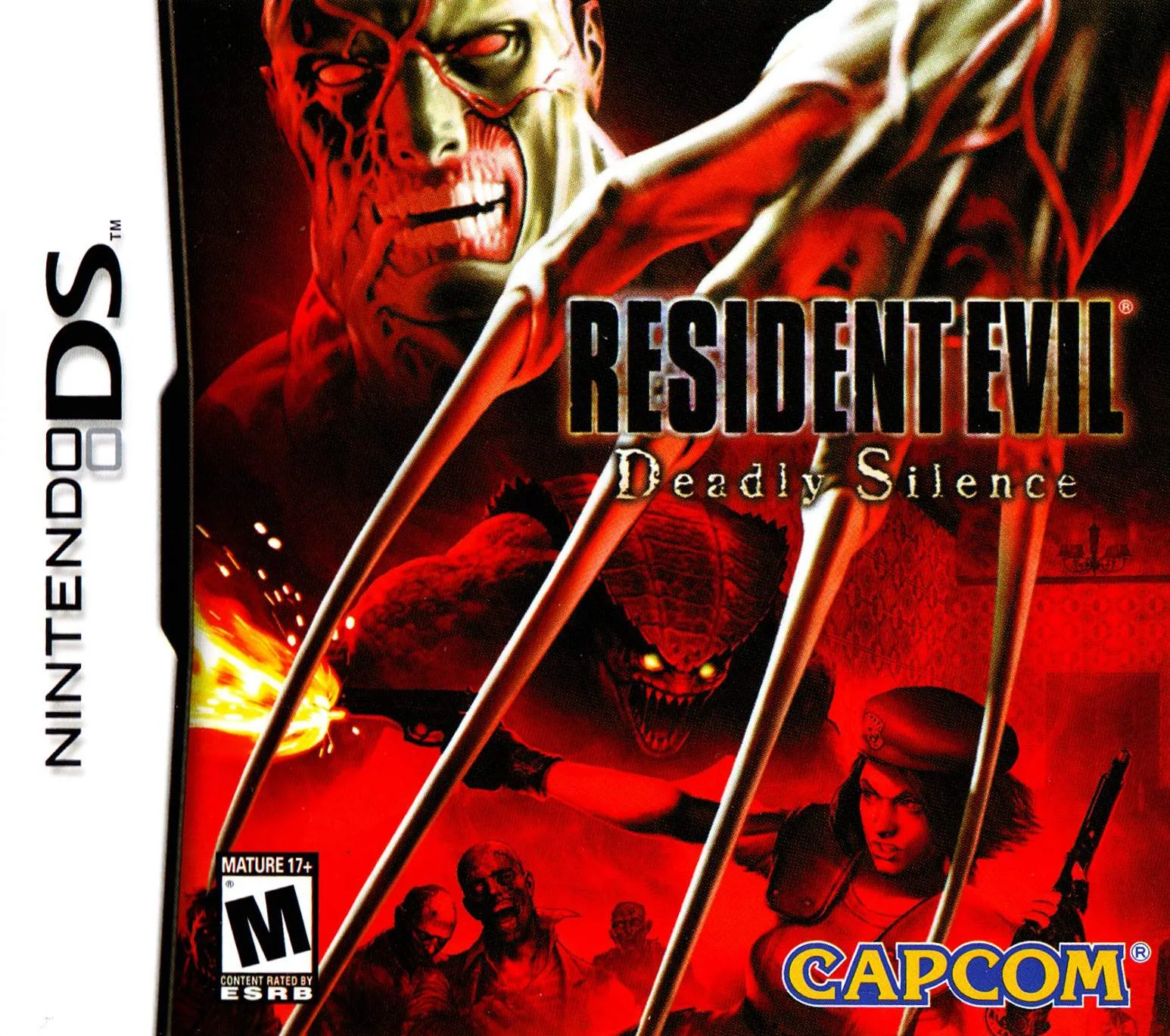 Resident Evil DS: Silence (DS) Box Art & Cover