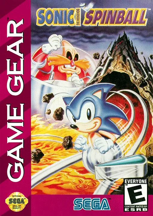 Sonic Spinball (MD) Box Art & Cover