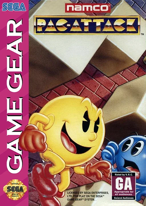パックアタック (GAME GEAR) Box Art & Cover