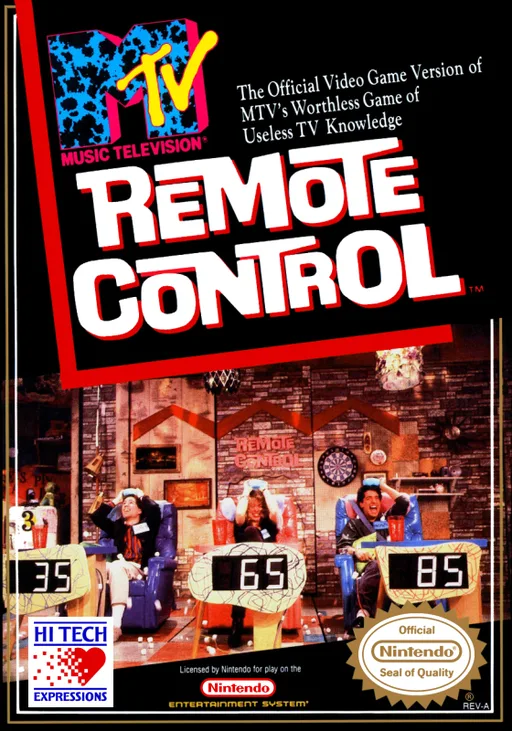 Remote Control (NES) Box Art & Cover