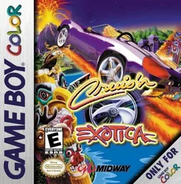 Cruis'n Exotica (GBC) Box Art & Cover