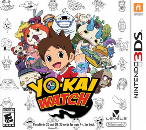 Yo-kai Watch (3DS) Box Art & Cover