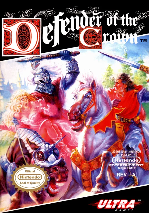 Defender of the Crown (NES) Box Art & Cover