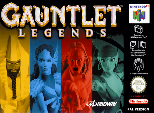 Gauntlet Legends (N64) Box Art & Cover