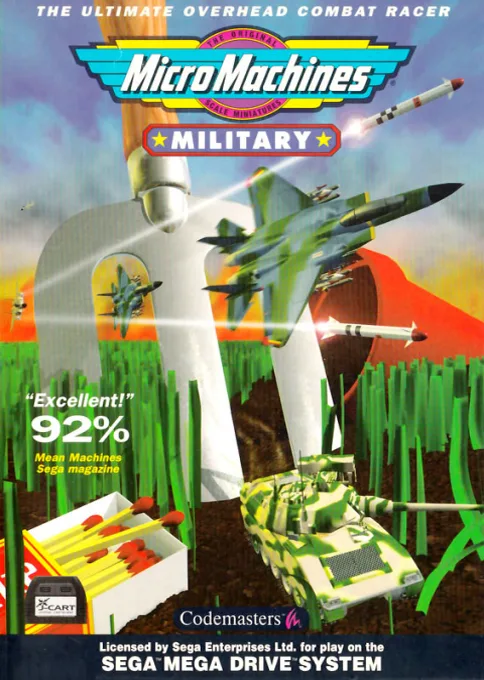 Micro Machines - Military (MD) Box Art & Cover
