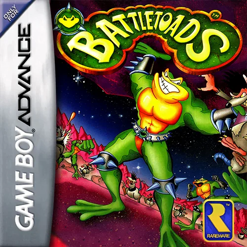 Battletoads (GBA) Box Art & Cover