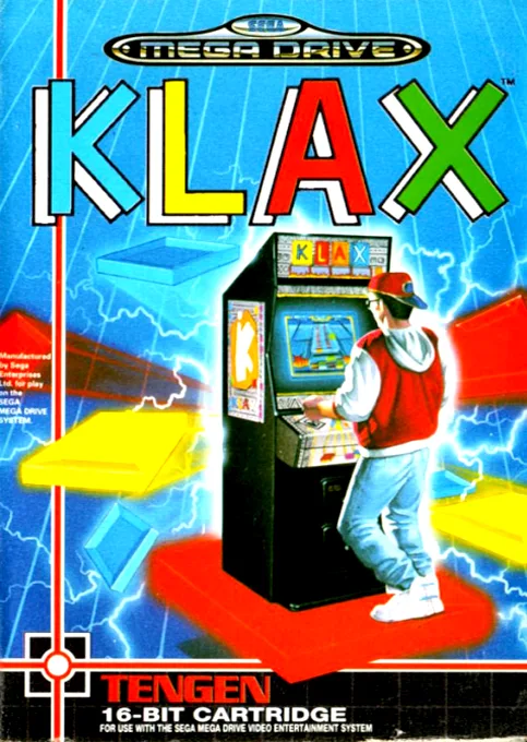 Klax (MD) Box Art & Cover