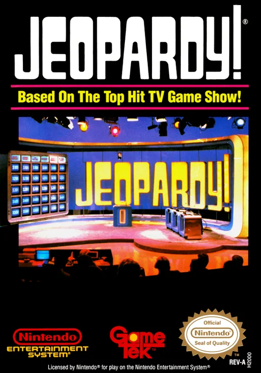 Jeopardy! (NES) Box Art & Cover