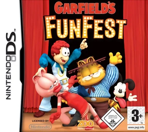 Garfieldのファンフェスト (DS) Box Art & Cover