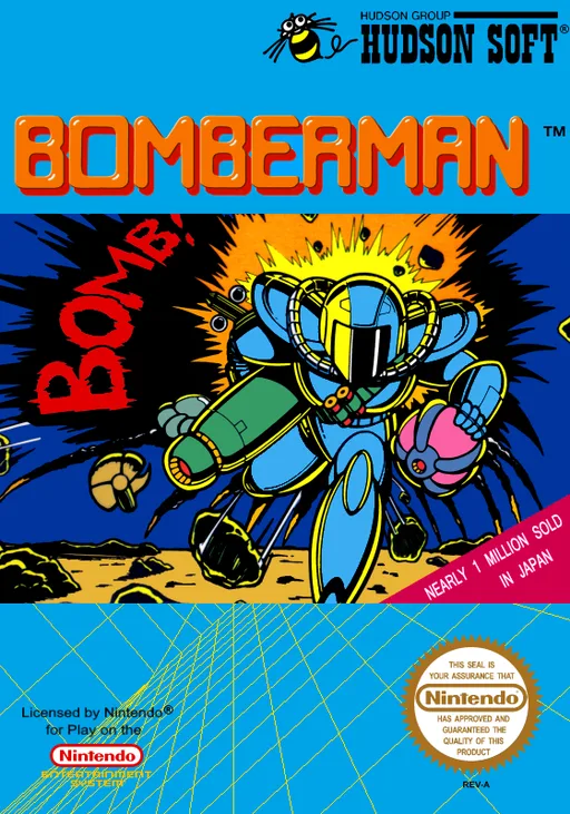 Bomberman (NES) Box Art & Cover