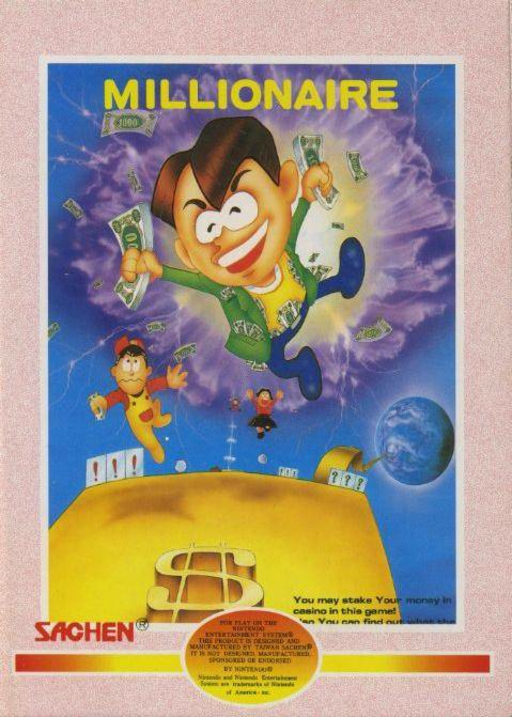 Millionaire (NES) Box Art & Cover