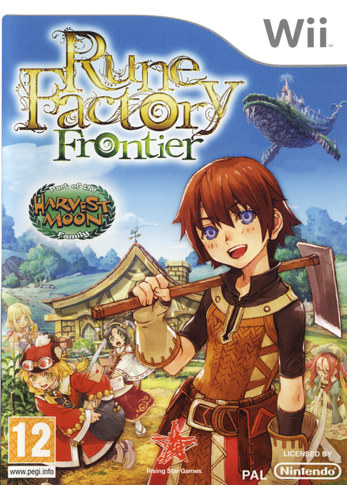 Rune Factory: Frontier (WII) Box Art & Cover