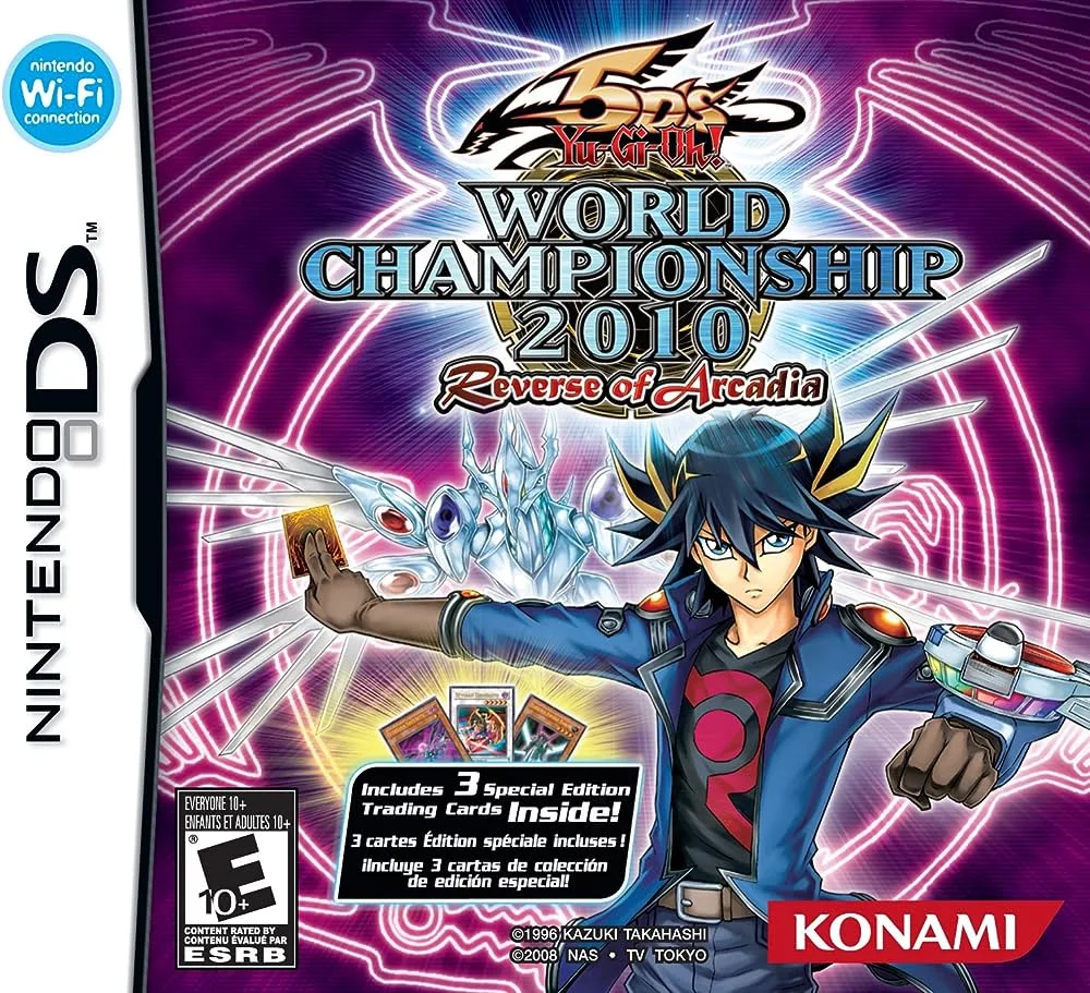 Yu-Gi-Oh! 5D's - Revenge of Peach Village - World Champion 2010 0303v1 (DS) Box Art & Cover