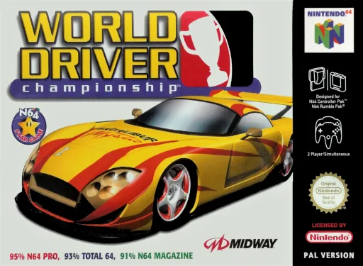 World Rally Championship (N64) Box Art & Cover