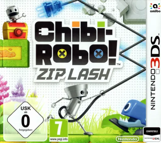 Chibi-Robo! Zip Lash (3DS) Box Art & Cover