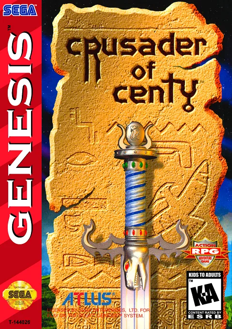 Crusader of Centy (MD) Box Art & Cover