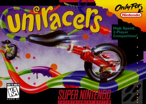 Uniracers (SNES) Box Art & Cover