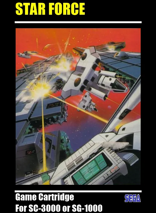 Star Force (SG1000) Box Art & Cover