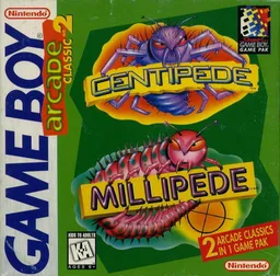 Arcade Classic No. 2 - Centipede & Millipede (GB) Box Art & Cover