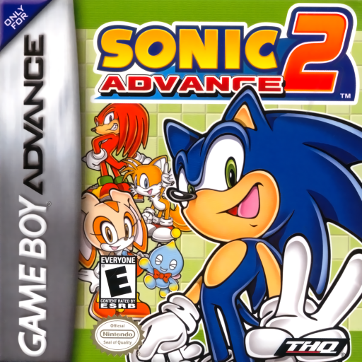 索尼克 2 Sonic Advance 2 (GBA) Box Art & Cover