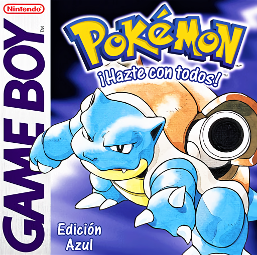 Pokemon - Edicion Azul (GB) Box Art & Cover
