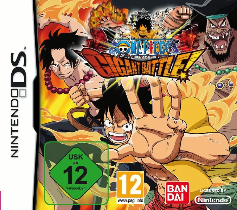 One Piece - Giant War - Chinese Beta Version 1.0 (DS) Box Art & Cover