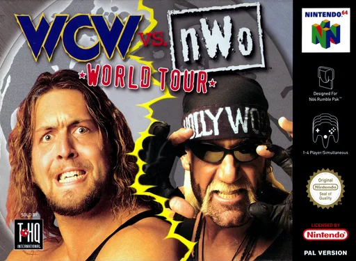 WCW vs. nWo World Tour (N64) Box Art & Cover