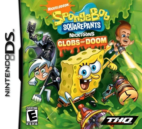 SpongeBob SquarePants featuring Nicktoons - Globs of Doom (DS) Box Art & Cover