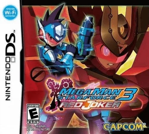 Ryuusei no Rockman 3 - Red Joker (DS) Box Art & Cover