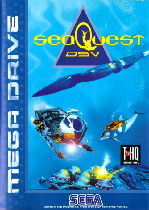 seaQuest DSV (MD) Box Art & Cover