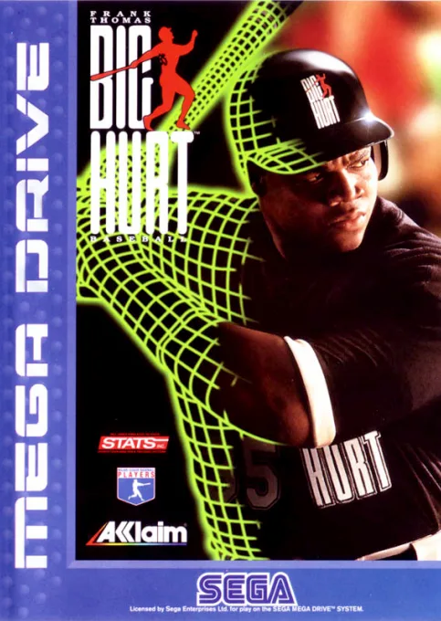 Frank Thomas Big Hurt Baseball (MD) Box Art & Cover