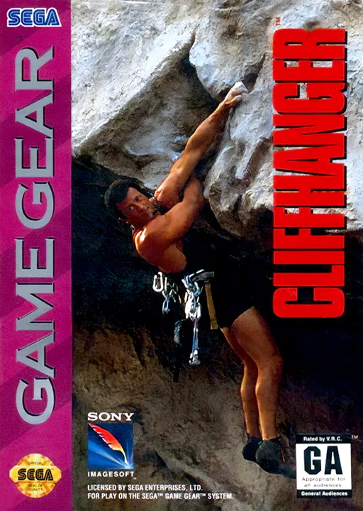 Cliffhanger (GAME GEAR) Box Art & Cover