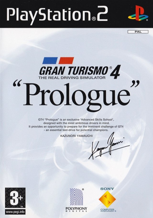 Gran Turismo 4 Prologue (PS2) Box Art & Cover