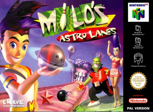 ミロのスペース・ボウリング (N64) Box Art & Cover