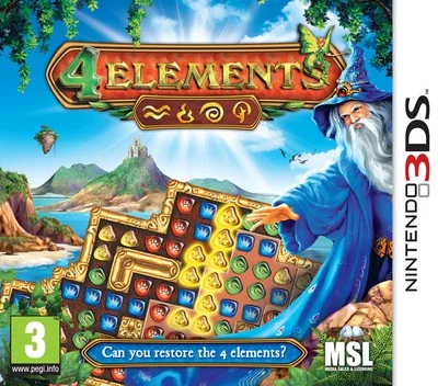 4 Elements (3DS) Box Art & Cover