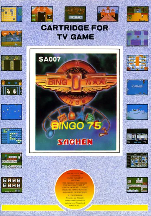 75宾果 (NES) Box Art & Cover