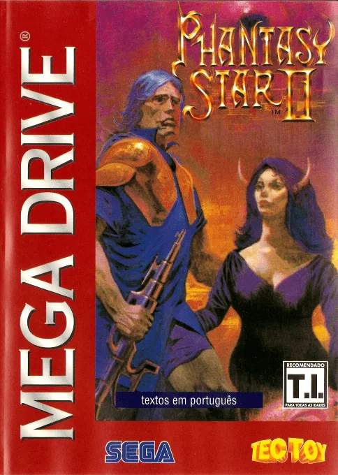 Phantasy Star II (MD) Box Art & Cover