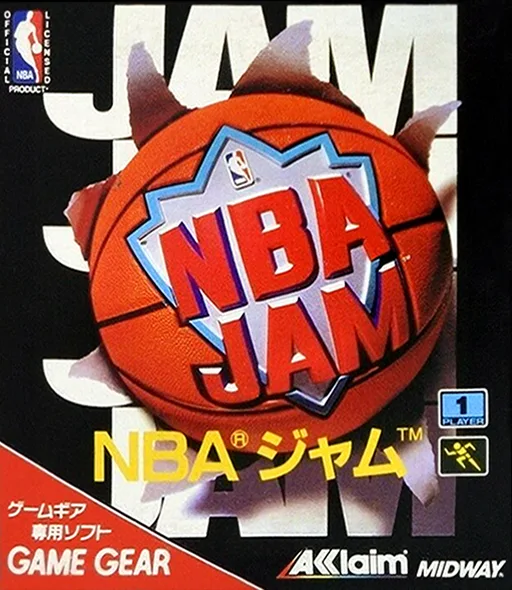 NBA Jam (GAME GEAR) Box Art & Cover