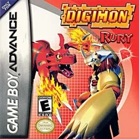 Digimon Rury (GBA) Box Art & Cover