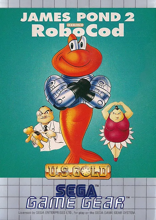 James Pond II - Codename RoboCod (GAME GEAR) Box Art & Cover