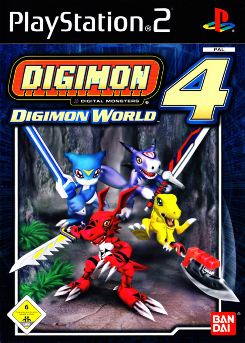Digimon World X (PS2) Box Art & Cover