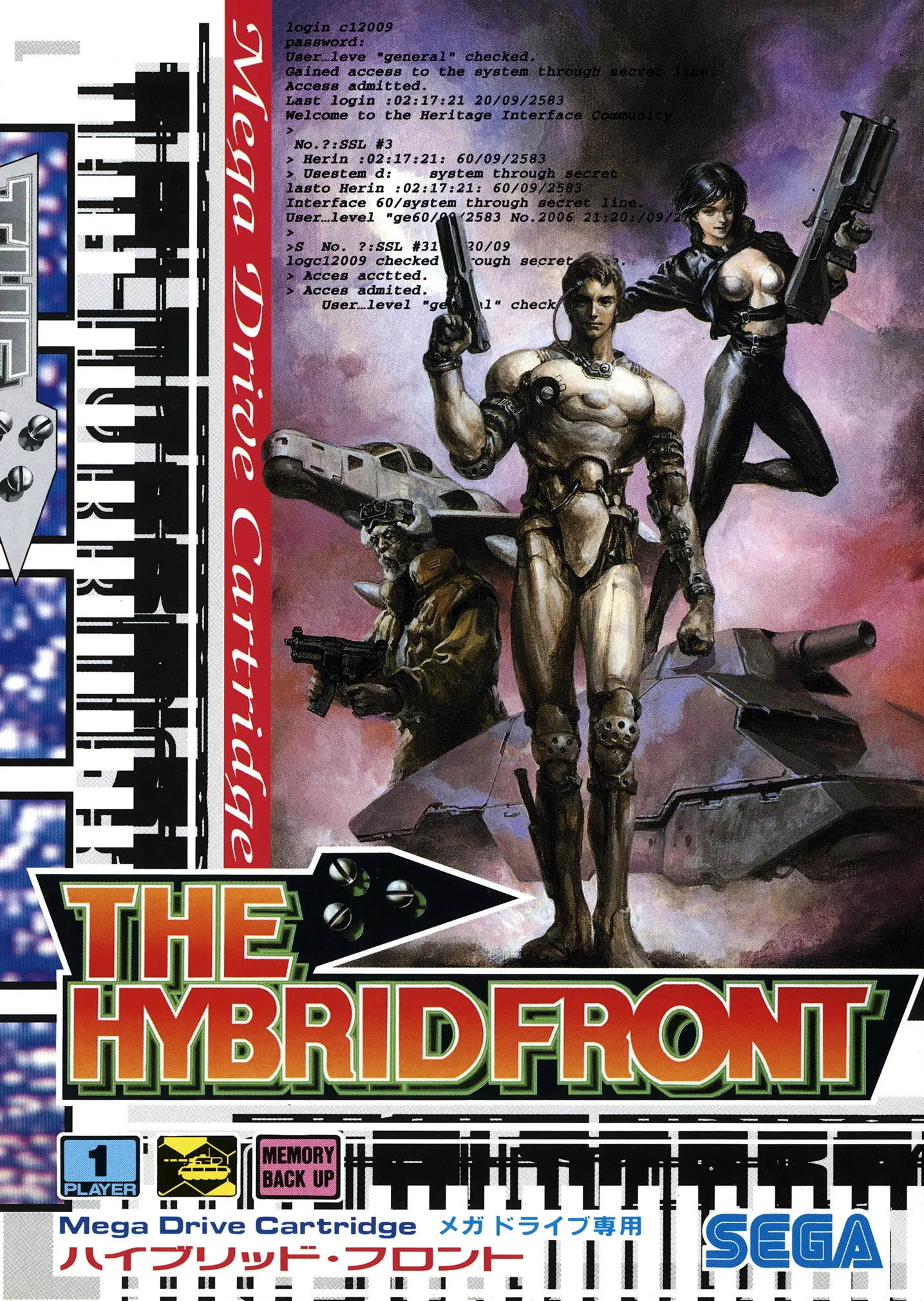 Hybrid Front (MD) Box Art & Cover