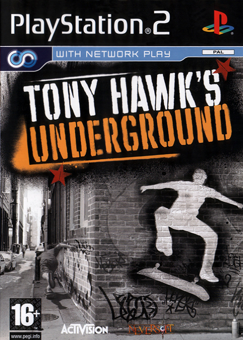 Tony Hawk's Underground (PS2) Box Art & Cover