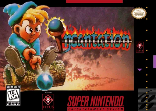 Incantation (SNES) Box Art & Cover