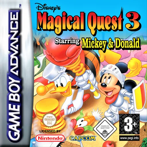 Disney's Magical Quest 3 Starring Mickey & Donald (GBA) Box Art & Cover