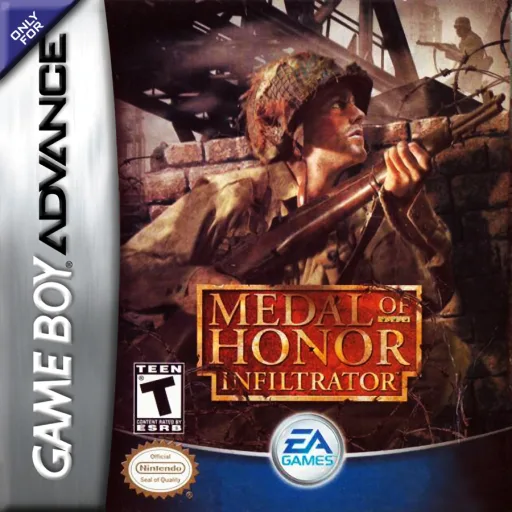 荣誉勋章 – 渗透者 (GBA) Box Art & Cover