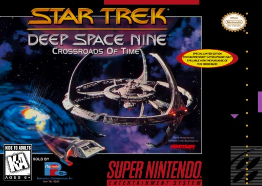 Star Trek - Deep Space Nine - Crossroads of Time (SNES) Box Art & Cover